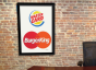 Affiche papier BurgerCard 75x50cm sans cadre signée